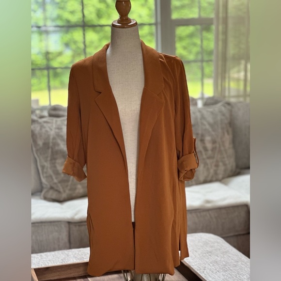 NWT 🌻Copper 3/4 sleeve Blazer - Picture 7 of 10